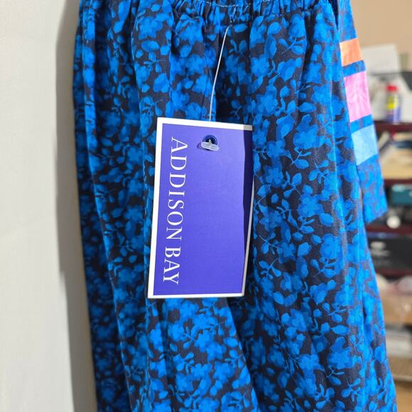 Addison Bay Bluff Cobalt Blue Tie Shoulder Midi Dress Size Small - Picture 5 of 8